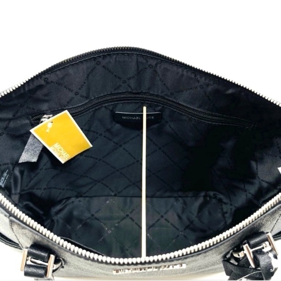 Michael Kors Large Top Zip Tote Bag Black & Large Continental Wallet Black (NWT) - Picture 5 of 12